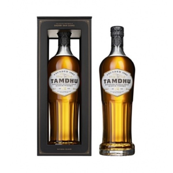 Tamdhu Спейсайд Сингъл Малц Скоч Уиски Шери Оук Каск 12 г. 0.700 л