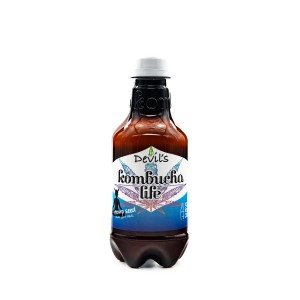 Kombucha Life чаена естествено газирана ферментирала напитка Девил'с 0.330 л 