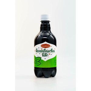 Kombucha Life чаена естествено газирана ферментирала напитка с канела 0.500 л 