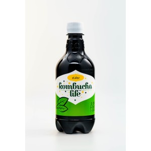 Kombucha Life чаена естествено газирана ферментирала напитка с бъз 0.500 л 