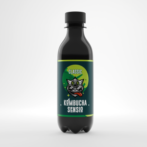 Kombucha Sensio чаена естествено газирана ферментирала напитка 0.400 л 