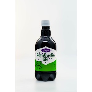 Kombucha Life чаена естествено газирана ферментирала напитка с джинджифил 0.500 л 