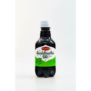 Kombucha Life чаена естествено газирана ферментирала напитка с канела 0.330 л 