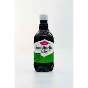 Kombucha Life чаена естествено газирана ферментирала напитка с роза 0.500 л 