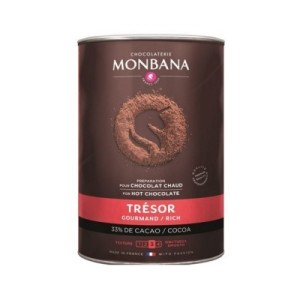 Monbana Бял топъл шоколад Tresor 0.500 кг