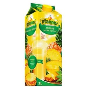 Pfanner 50% ананасов сок 2 л 