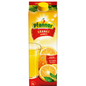 Pfanner 50% портокалов нектар 2 л 