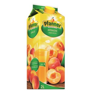 Pfanner сок от 25% кайсия 2 л 