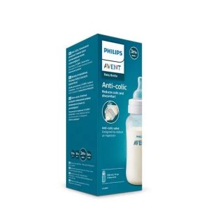 Philips AVENT бутилка Anti-Colic среден поток 330 ml, 3 м+ с биберон 