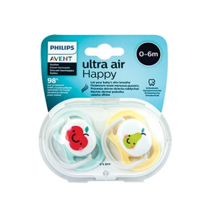 Philips AVENT Ultra Air Ортодонтични залъгалки 0-6м 2 бр.