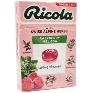 Ricola Малина и маточина билкови бонбони без захар 0.040 кг