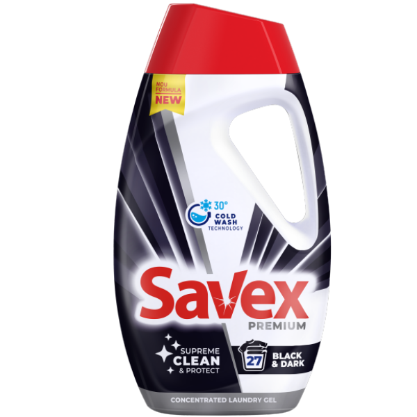Savex течен за черно и тъмно пране 0.945 л.