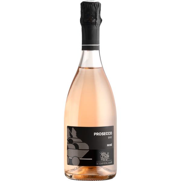Sessantacampi Prosecco Rose Spumante DOC BRUT пенливо вино розе 0.750 л