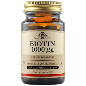 Solgar Biotin 1000mcg растителни капсули 50 бр.