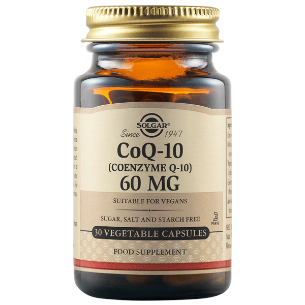 Solgar Коензим Q10 60mg капсули 30 бр.