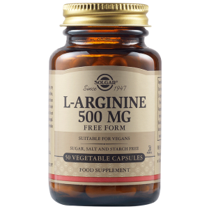 Solgar L-Arginine 500mg капсули 50 бр.