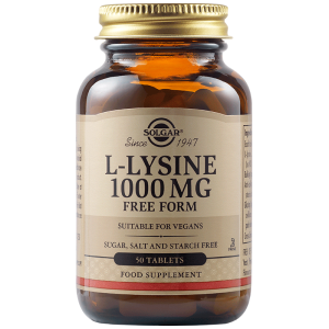 Solgar L-Lysine 1000mg таблетки 50 бр.