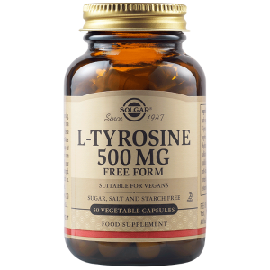 Solgar L-Tyrosine 500mg капсули 50 бр.