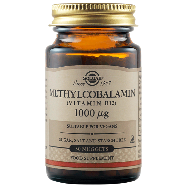 Solgar Methylcobalamin B12 1000mg капсули 30 бр.