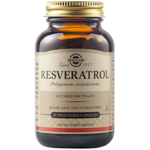 Solgar Resveratrol 100mg капсули 60 бр.