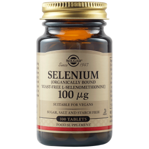 Solgar Селен 100mg капсули 100 бр.
