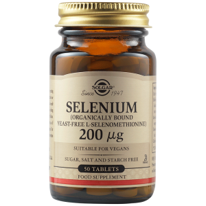Solgar Селен 200mg капсули 50 бр.