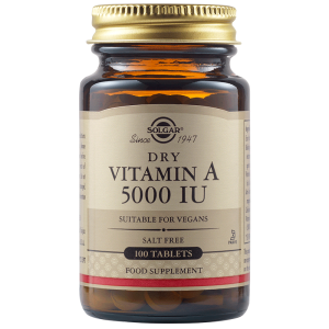Solgar Vit A 5000IU таблетки 100 бр.