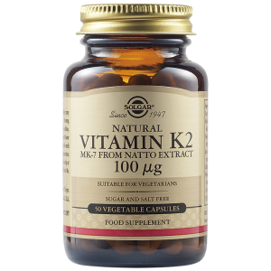 Solgar Vit K2 100mcg капсули 50 бр.