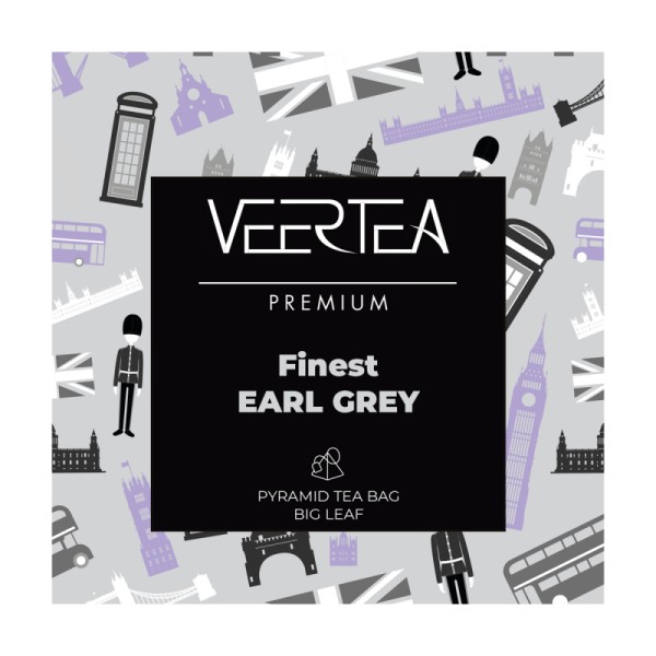Veertea Premium чай Ърл Грей 40 бр.