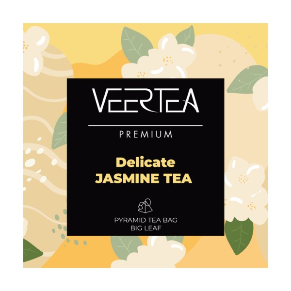 Veertea Premium Зелен чай с жасмин 40 бр.
