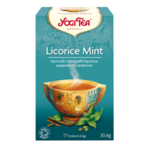 BIO Yogi Tea лакриц и мента 17 пакетчета
