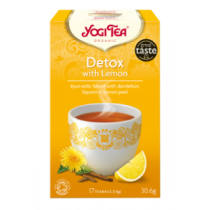 BIO Yogi Tea Детокс с лимон 17 пакетчета
