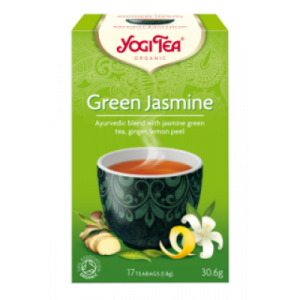 BIO Yogi Tea Зелен с жасмин 17 пакетчета